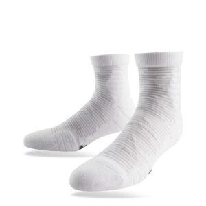 Chaussettes de sport Ehot Ace Blanc-Beige Quarter Chaussettes Blanc 480059