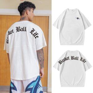 Ehot Basketball Life T-Shirt Blanc Crème 478198