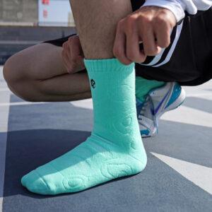 Chaussettes de sport Ehot Circles Cian Crew Socks Noir 480379