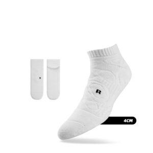 Chaussettes de sport Ehot Circles Chaussettes basses blanches Violet 480834