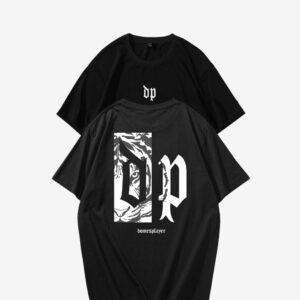 T-Shirt noir joueur Ehot Domes, 476823