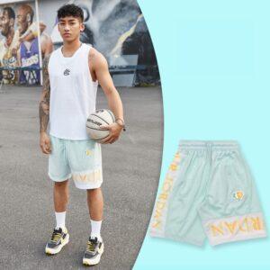 Ehot Jordan Stripe Menthe Short Bleu 489170