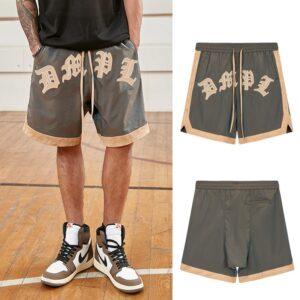 Short de sport Ehot lettres short olive 488004