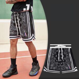 Short de sport Ehot Paisley Cut Short noir 487874