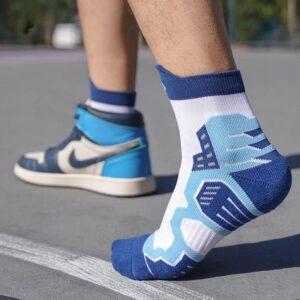 Chaussettes de sport Ehot Spalding Blocks Mavericks Low Socks 484343