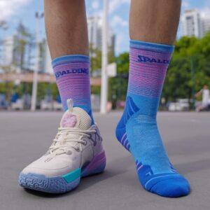 Chaussettes Ehot Spalding Dégradé Bleu Crew 485241