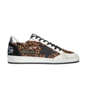 Golden Goose Ball Star Low Baskets à imprimé léopard G35MS592 A18