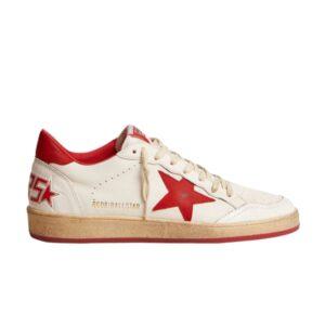 Baskets Golden Goose Ball Star Blanc Rouge GMF00117 F000325 10275
