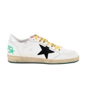 Baskets Golden Goose Ball Star Blanc Vert GMF00117 F000634 10349