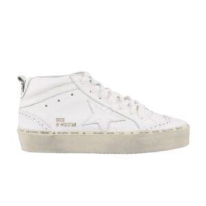 Baskets Golden Goose Hi Mid Star Blanc G34WS964 A1
