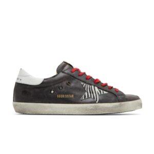 Baskets Golden Goose Superstar Zebra GMF00101 F002032 55436