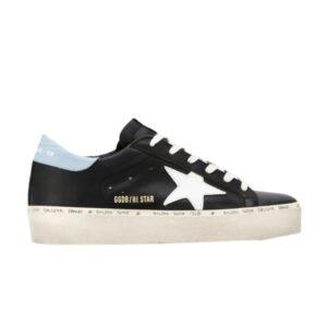 Baskets Golden Goose Wmns Hi Star Noir G35WS945 K8