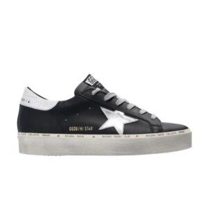 Baskets Golden Goose Wmns Hi Star Noir Argent Gris Noir GWF00118 F000328 90179
