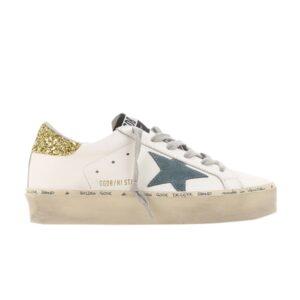 Baskets Golden Goose Wmns Hi Star Or Blanc G36WS945 N2