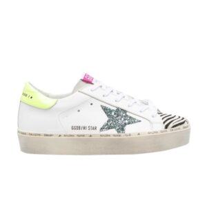 Baskets Golden Goose Wmns Hi Star Blanc Zebra GWF00118 F000231 80247