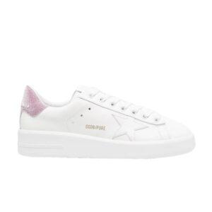 Baskets Golden Goose Wmns Purestar Blanc Rose Glitter GWF00197 F000837 10310
