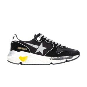 Baskets Golden Goose Wmns Running Sole Noir Argent GWF00126 F000326 90178