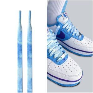 Gorilla Guard Air Force 1 Lakers Lacets Bleu Ciel 473581