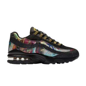 Nike Air Max 95 GS Noir Métallique Or Multi AT6158 001
