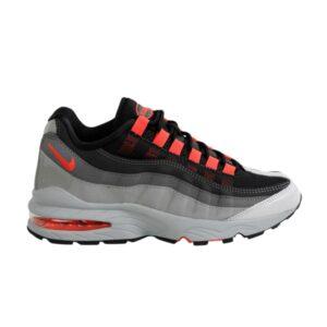 Nike Air Max 95 GS Moyen Gris Chaud Rouge Noir 307565 066