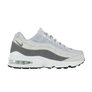 Nike Air Max 95 GS Platine Gunsmoke Blanc 905348 011