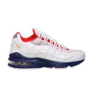Nike Air Max 95 GS USA Baskets Blanc 307565 100
