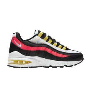 Nike Air Max 95 GS Blanc Brillant Crimson Blanc 905348 105