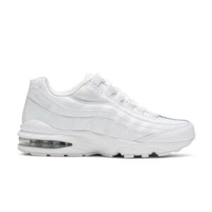 Nike Air Max 95 GS Blanc Métallique Argent 905348 104