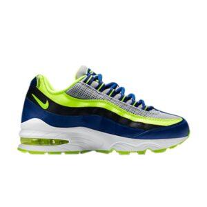 Nike Air Max 95 GS Wolf Gris Volt Gym Vert 307565 084
