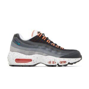 Nike Air Max 95 Recraft GS Noir Aigue-marine Orange CJ3906 008
