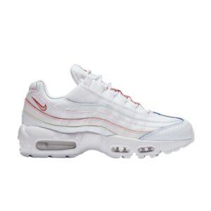 Baskets Wmns Nike Air Max 95 4th of July Bleu AQ4138 100
