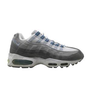 Wmns Nike Air Max 95 Bleu Wave Baskets Crème 698014 141