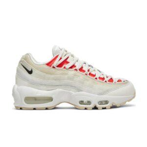 Baskets Wmns Nike Air Max 95 Double Lace – Sail Blanc DJ6903 100