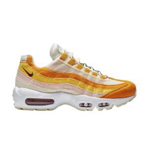 Baskets Wmns Nike Air Max 95 Forward Orange Noir 307960 114