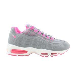 Baskets Wmns Nike Air Max 95 Medium Gris Turbo Rose 605097 064