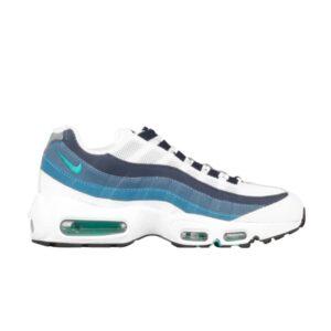 Baskets Wmns Nike Air Max 95 New Vert Indigo Bleu Bleu 307960 100