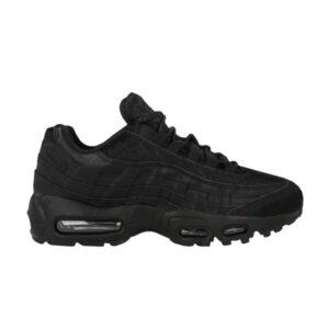 Baskets Wmns Nike Air Max 95 Premium Noir Poney Cheveux 807443 004