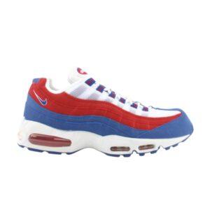 Baskets Wmns Nike Air Max 95 Rouge Blanc Bleu Rouge 698014 142