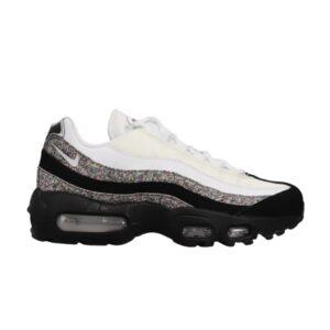 Baskets Wmns Nike Air Max 95 SE Noir Blanc 918413 007
