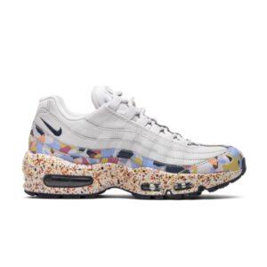 Baskets Wmns Nike Air Max 95 SE Vast Gris Marron 918413 004