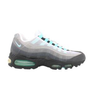 Baskets Wmns Nike Air Max 95 Sc Noir Piscine Argent 605078 041
