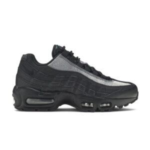 Baskets Wmns Nike Air Max 95 Premium Noir Blanc AT0068 001