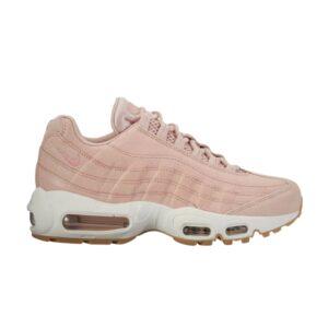 Wmns Nike Air Max 95 Premium Rose Oxford Baskets Blanc 807443 600