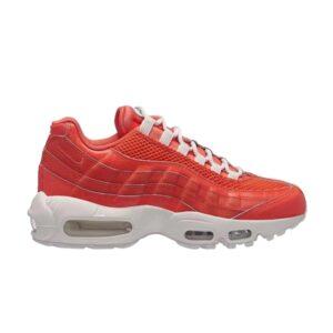 Baskets Wmns Nike Air Max 95 Premium Rush Corail 807443 802