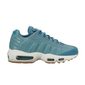 Baskets Wmns Nike Air Max 95 Premium Smokey Bleu Rouge 807443 006