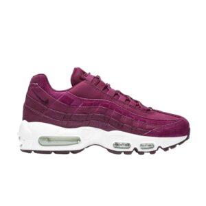 Baskets Wmns Nike Air Max 95 Premium True Berry rouge 807443 602