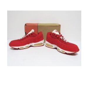 Baskets Wmns Nike Air Max 95 Samba Blanc Valentine 605097 611