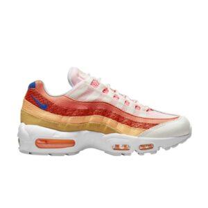 Femme Nike Air Max 95 Snakeskin – Campfire Orange Crème DJ6906 800