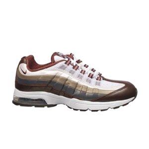Baskets Wmns Nike Air Max 95 Blanc Astro Or 313866 152
