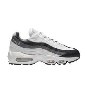 Baskets Wmns Nike Air Max 95 Blanc Noir Gunsmoke Vert 307960 021